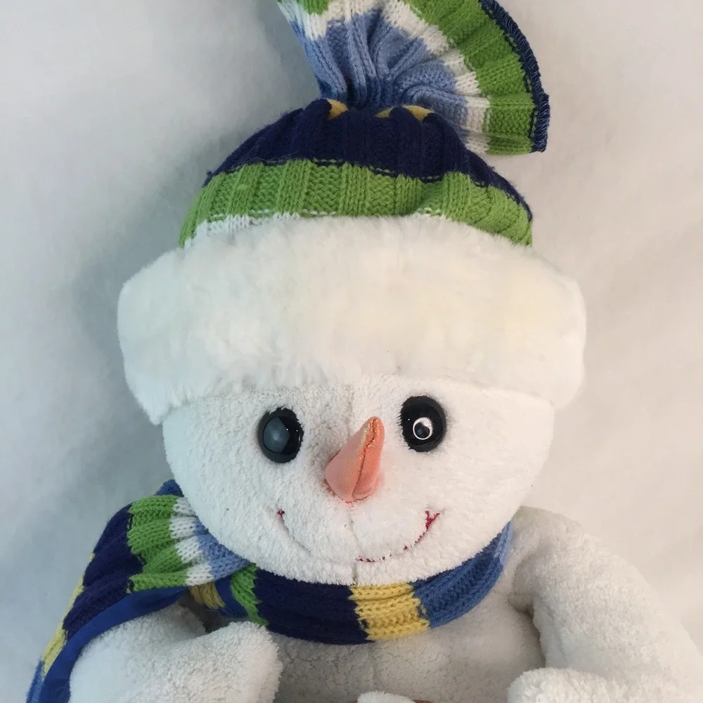 Animal‎ Alley Snowman Plush 18